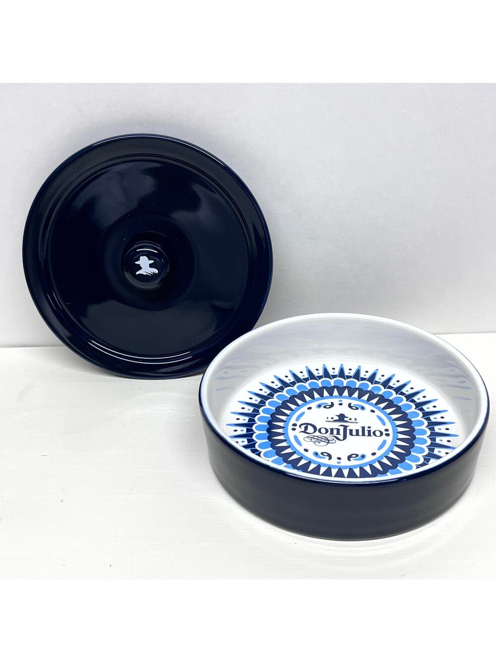 Don Julio 1942 Ceramic Bowl Salt Rimmer with Lid